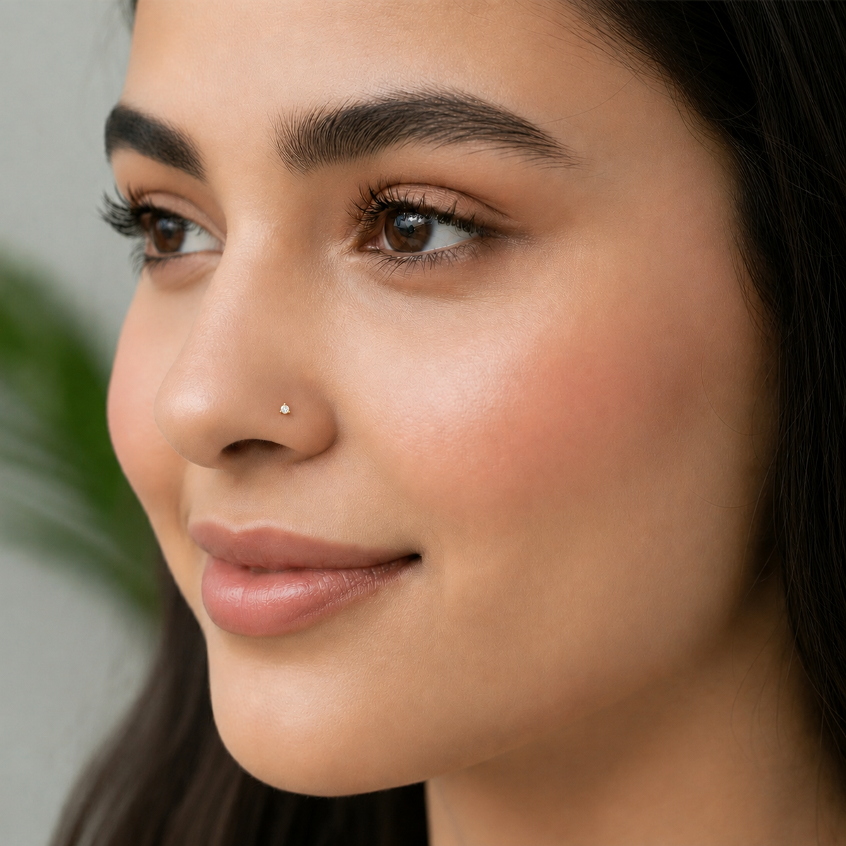 Sparq 0.02ct Solitaire Diamond Stud Nose Pin