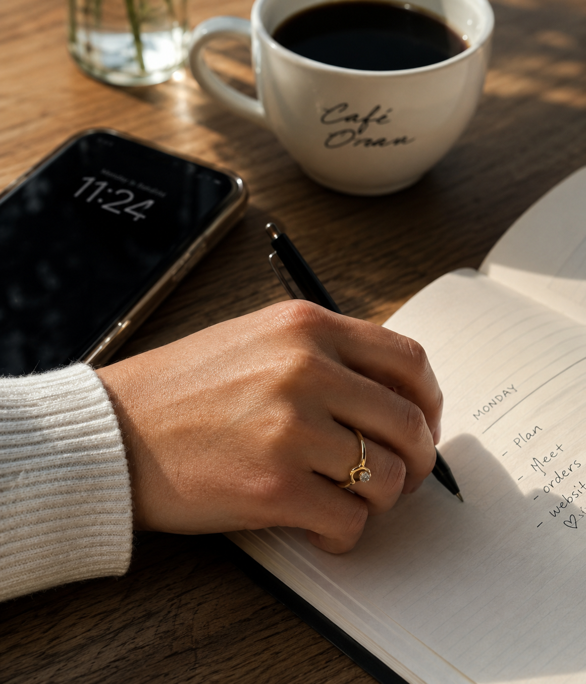 Sparq jewelry worn casually in everyday life
