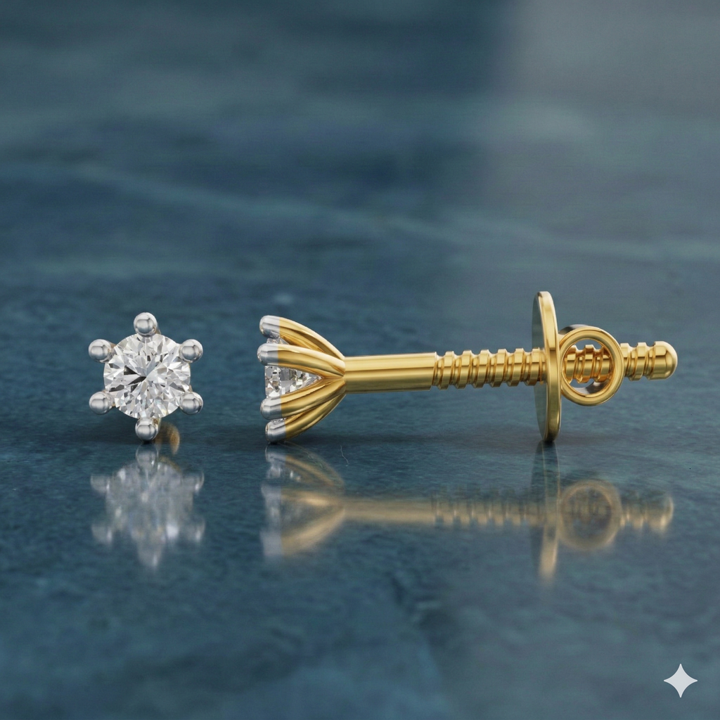 Sparq 0.09ct Everyday Diamond Cluster Stud Earrings
