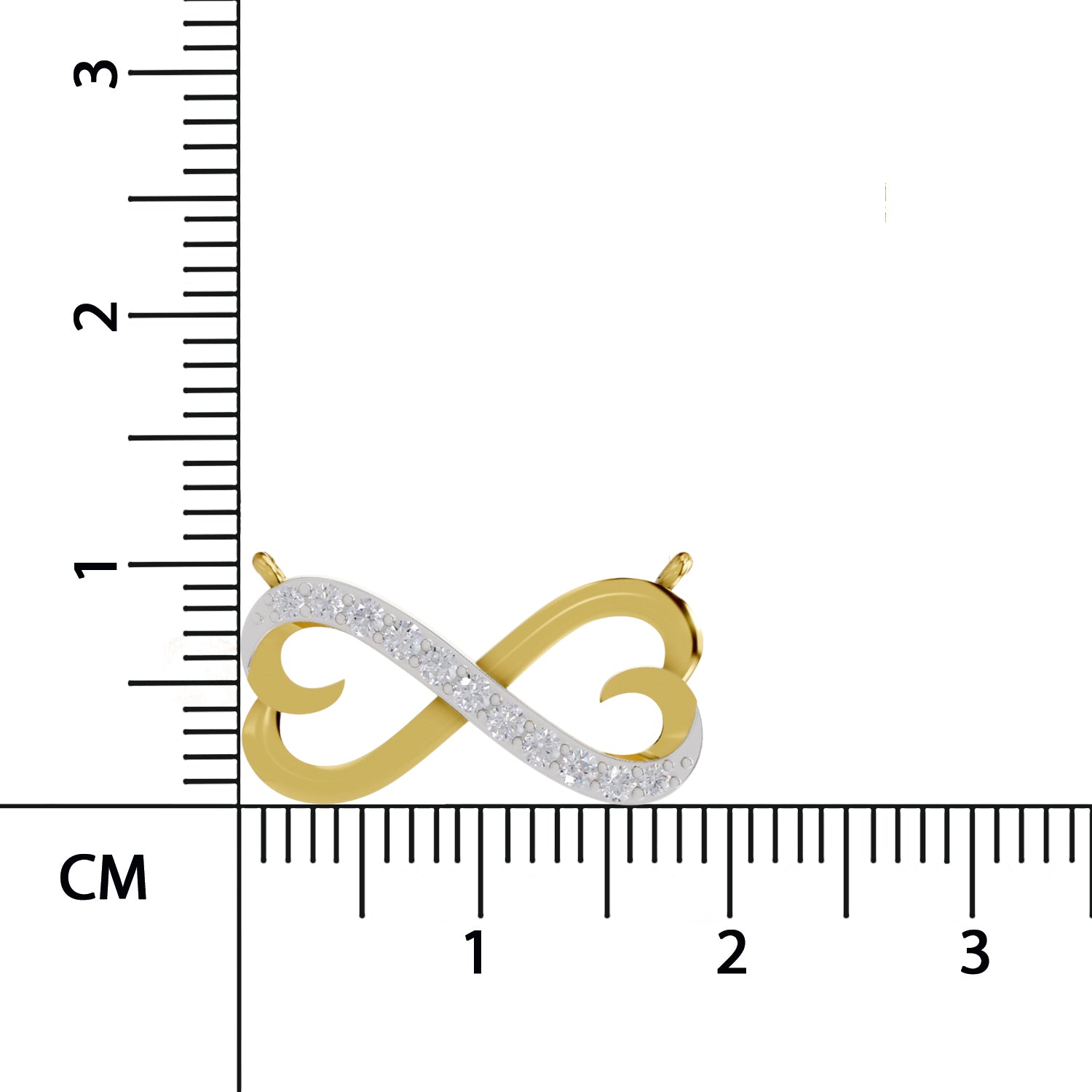 Sparq 0.25ct Evening Diamond Infinity Necklace