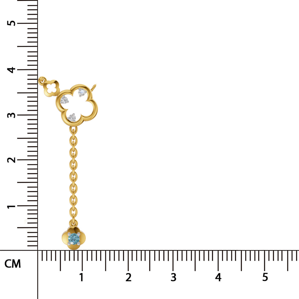 Sparq 0.11ct Everyday Geometric Diamond Necklace