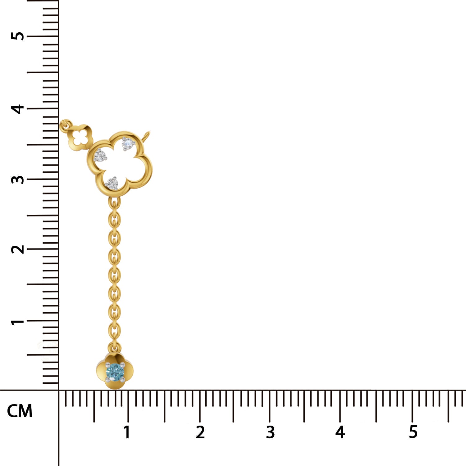 Sparq 0.11ct Everyday Geometric Diamond Necklace