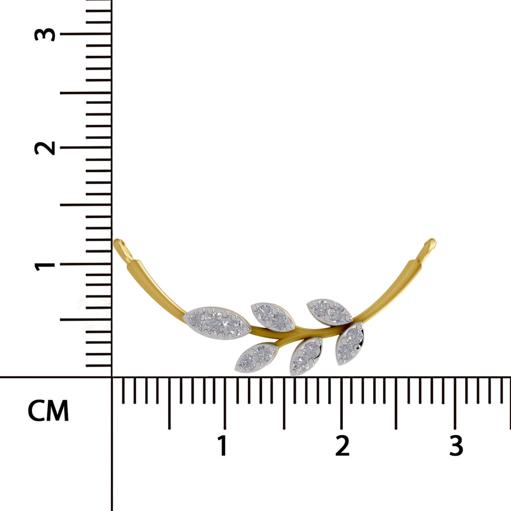 Sparq 0.14ct Everyday Diamond Leaf Necklace
