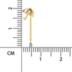 Sparq 0.07ct Minimal Diamond Star Drop Necklace