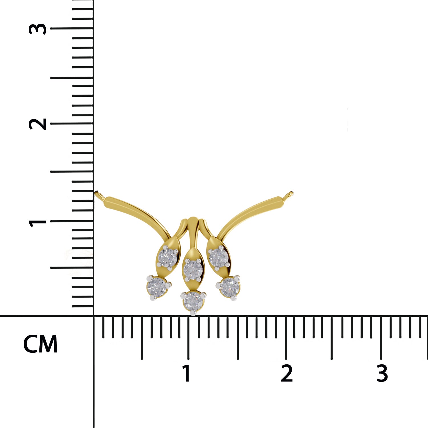 Sparq 0.26ct Minimal Geometric Diamond Necklace