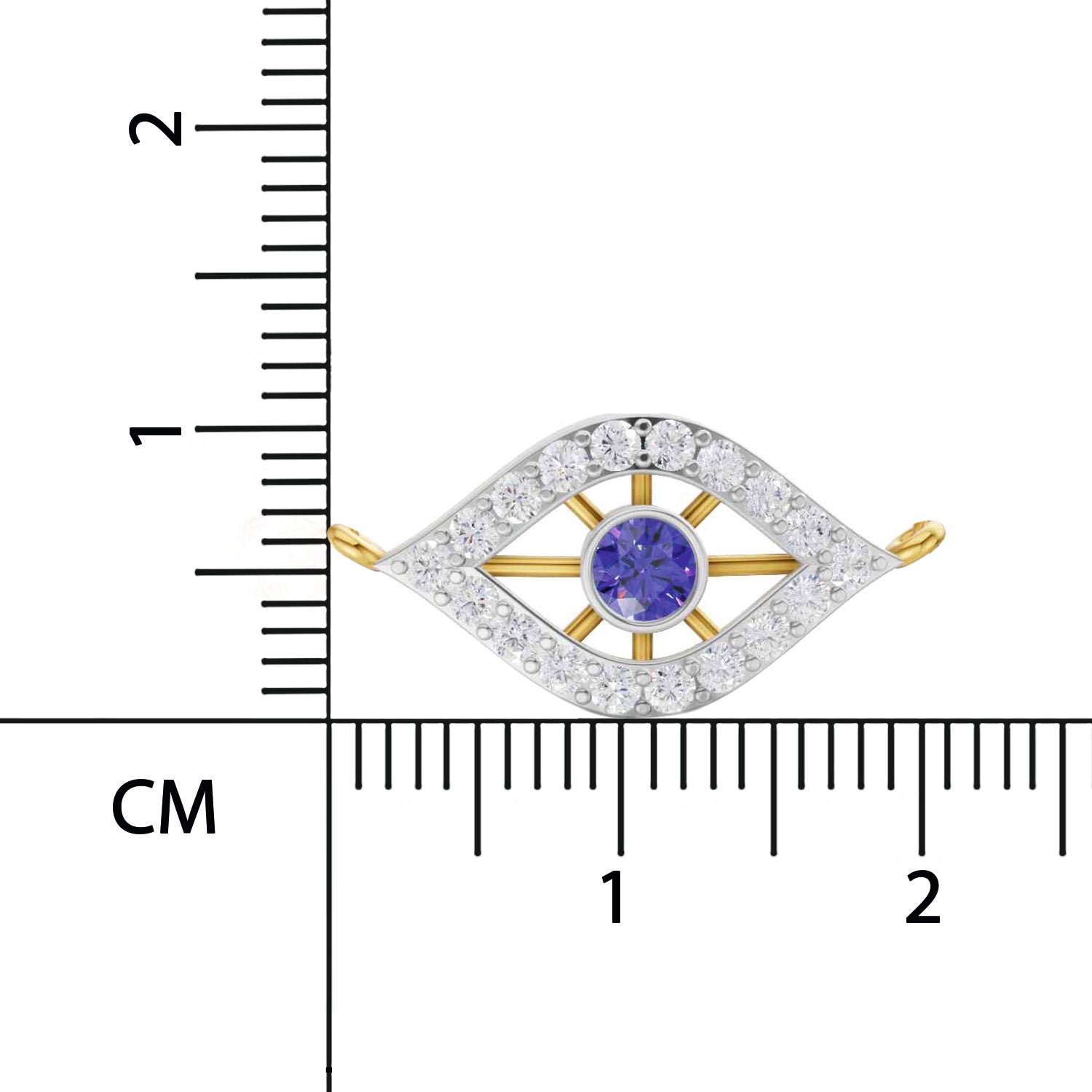 Sparq 0.32ct Evening Diamond Cluster Necklace