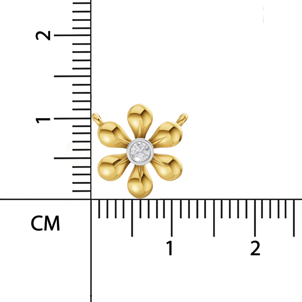 Sparq 0.07ct Minimal Geometric Diamond Necklace