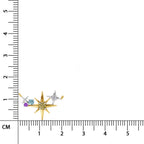 Sparq 0.07ct Dainty Celestial Diamond Star Threader Necklace