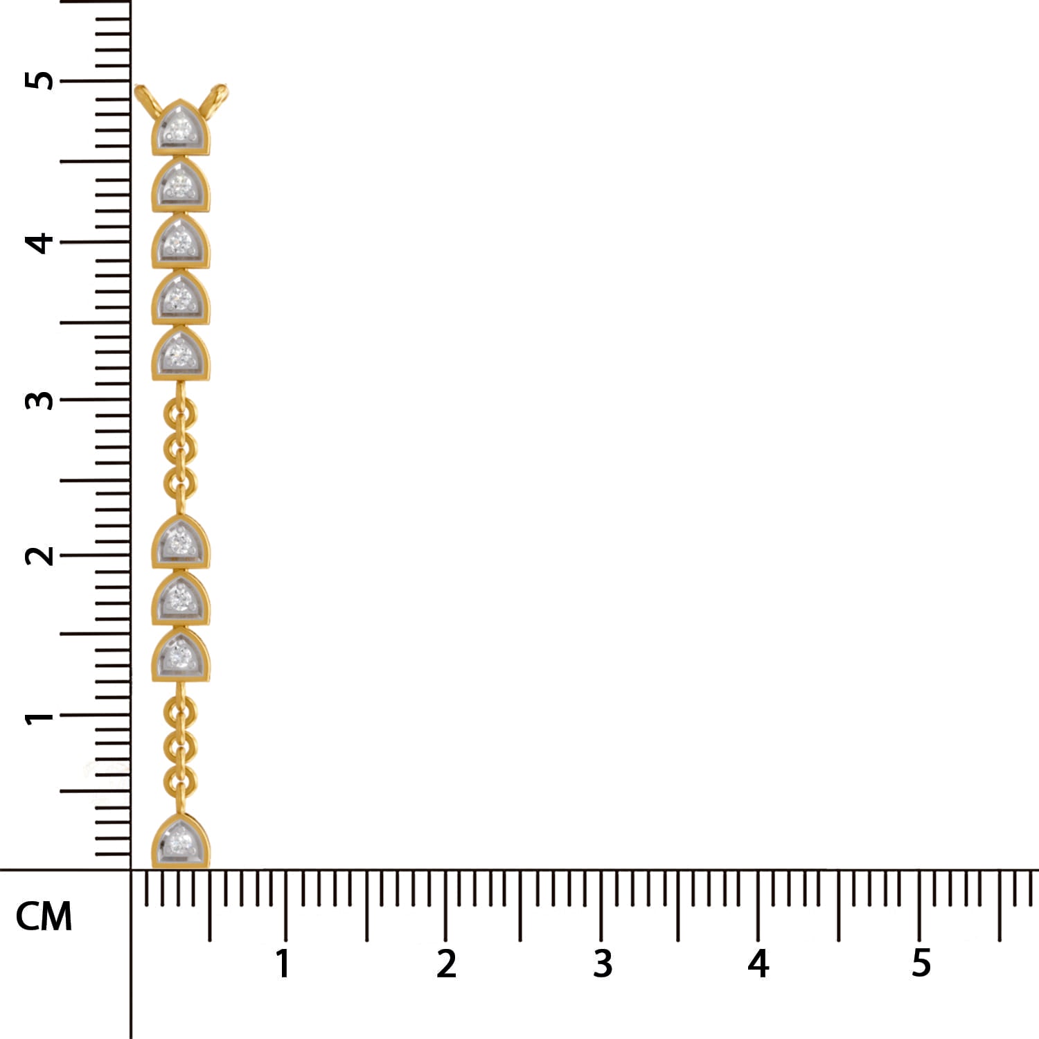 Sparq 0.11ct Everyday Diamond Cluster Necklace