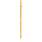 Lab Grown Diamond Necklace 0.11 Carat IGI Certified Round Shape 925 Sterling Silver Yellow Gold Plated Fashion Necklace