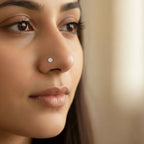 Sparq 0.14ct Minimal Diamond Cluster Stud Nose Pin