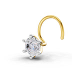 Sparq 0.15ct Minimal Diamond Cluster Wire Nose Pin