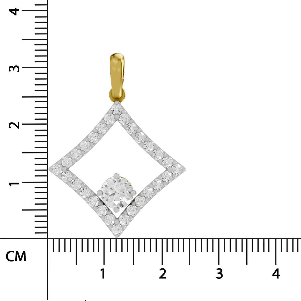 Sparq 1.31ct Luxe Diamond Halo Pendant
