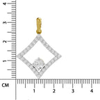 Sparq 1.31ct Luxe Diamond Halo Pendant