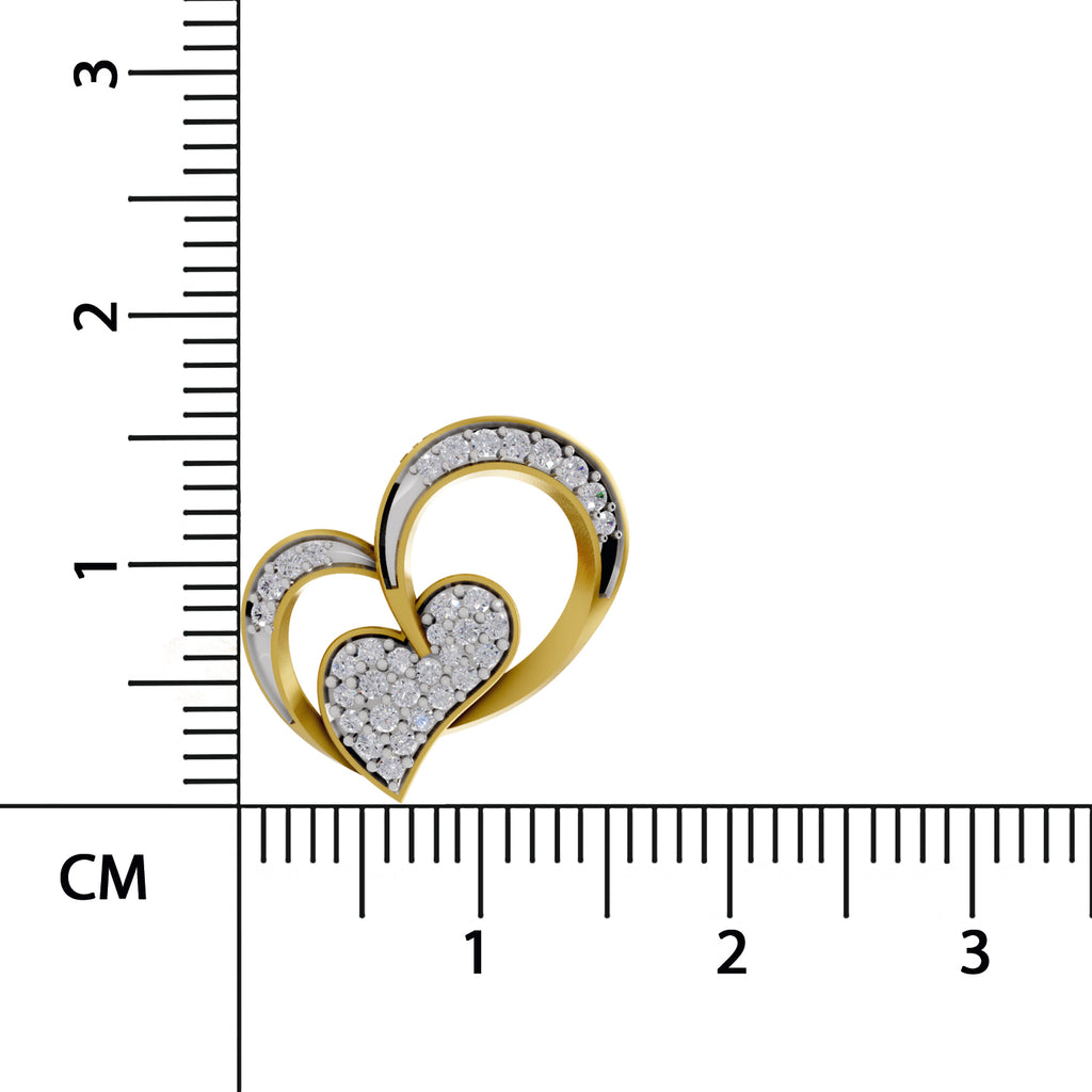 Sparq 0.22ct Evening Diamond Heart Pendant