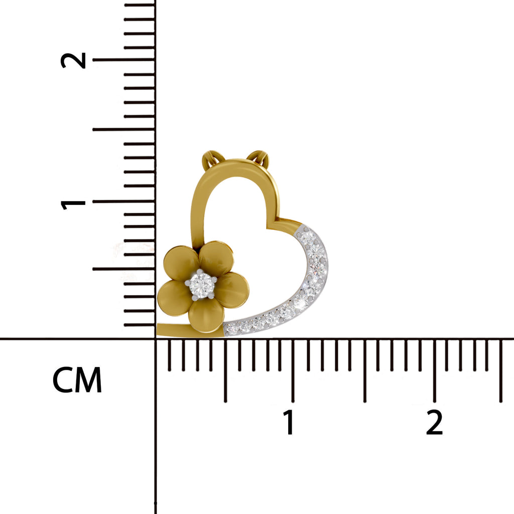 Sparq 0.09ct Minimal Diamond Heart Pendant