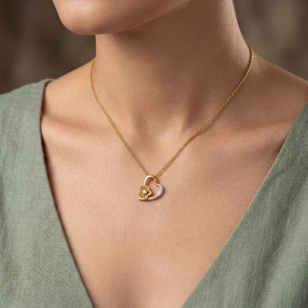 Sparq 0.09ct Minimal Diamond Heart Pendant