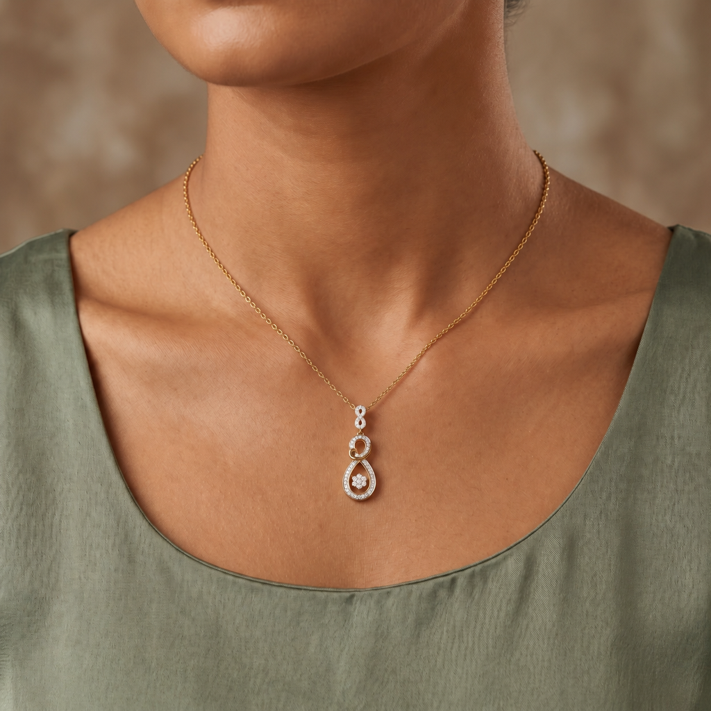 Sparq 0.77ct Luxe Diamond Infinity Pendant