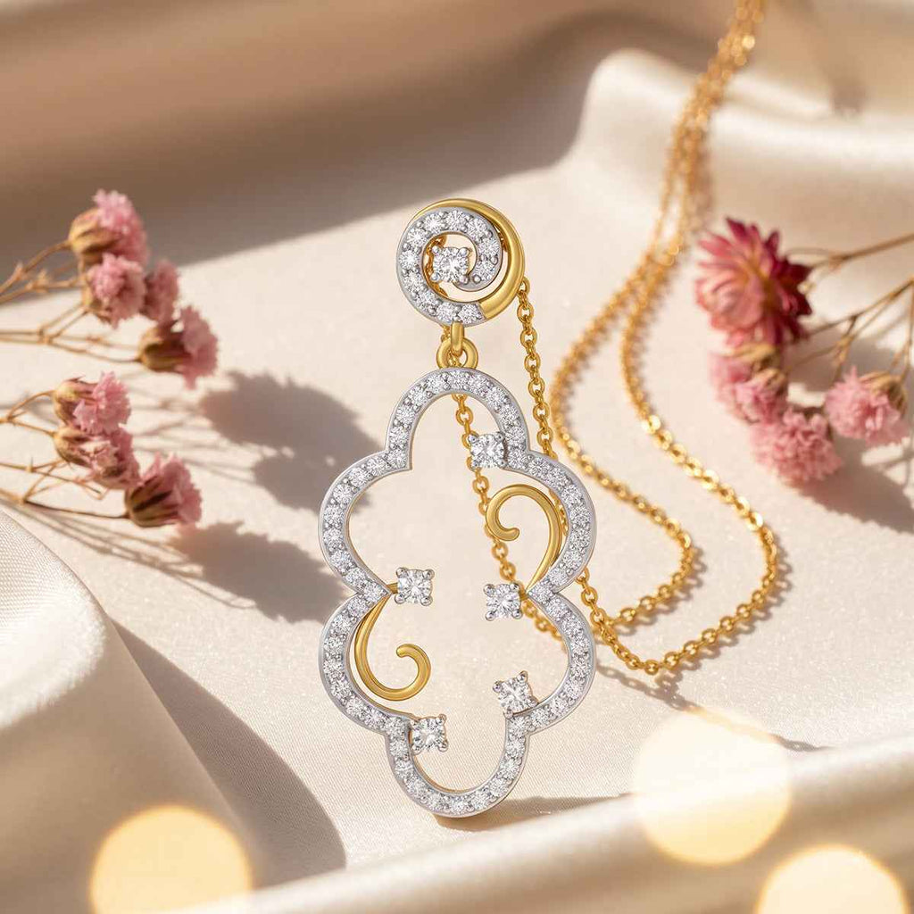 Sparq 0.84ct Iconic Diamond Halo Pendant