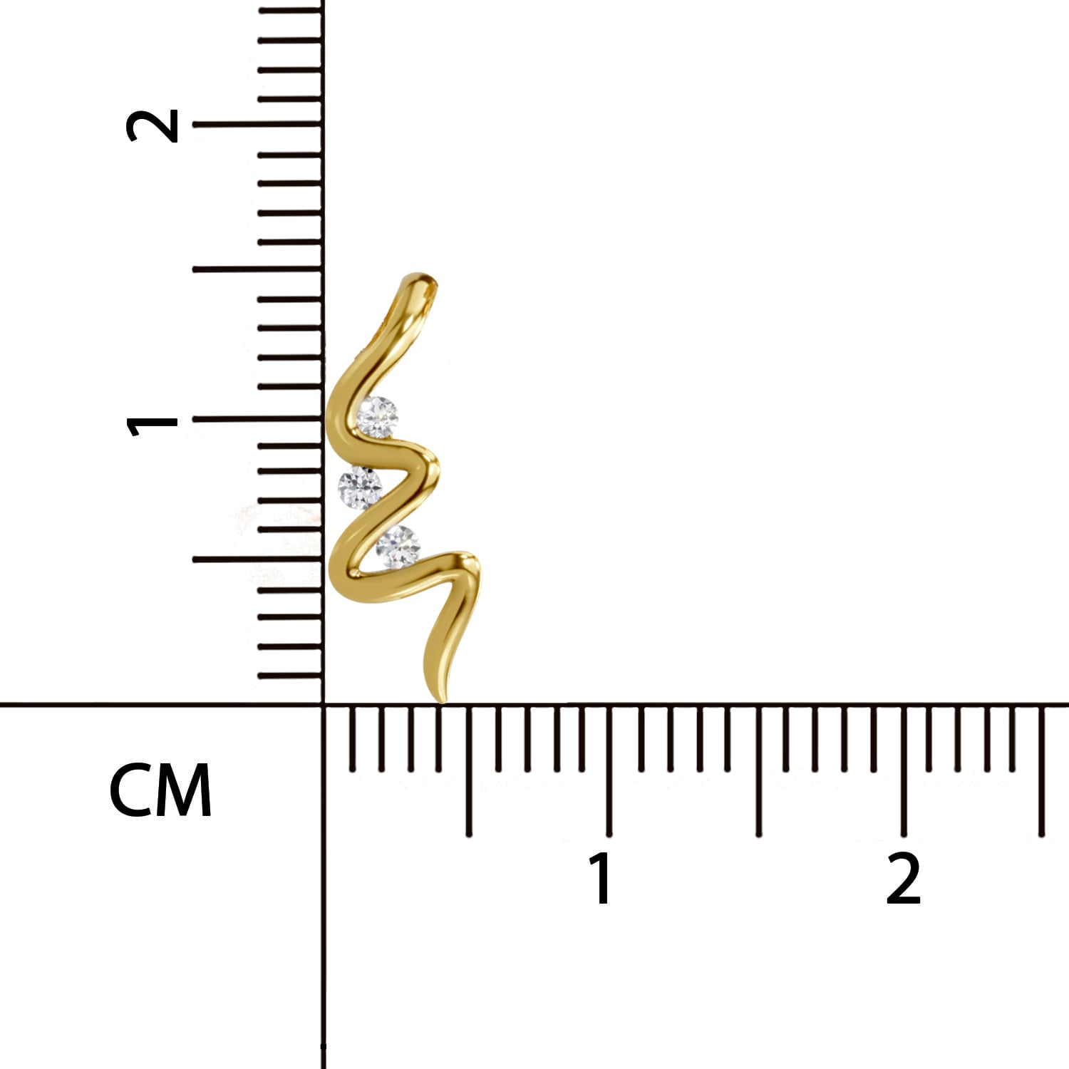 Bid & Win Sparq 0.04ct Minimal Diamond Cluster Pendant