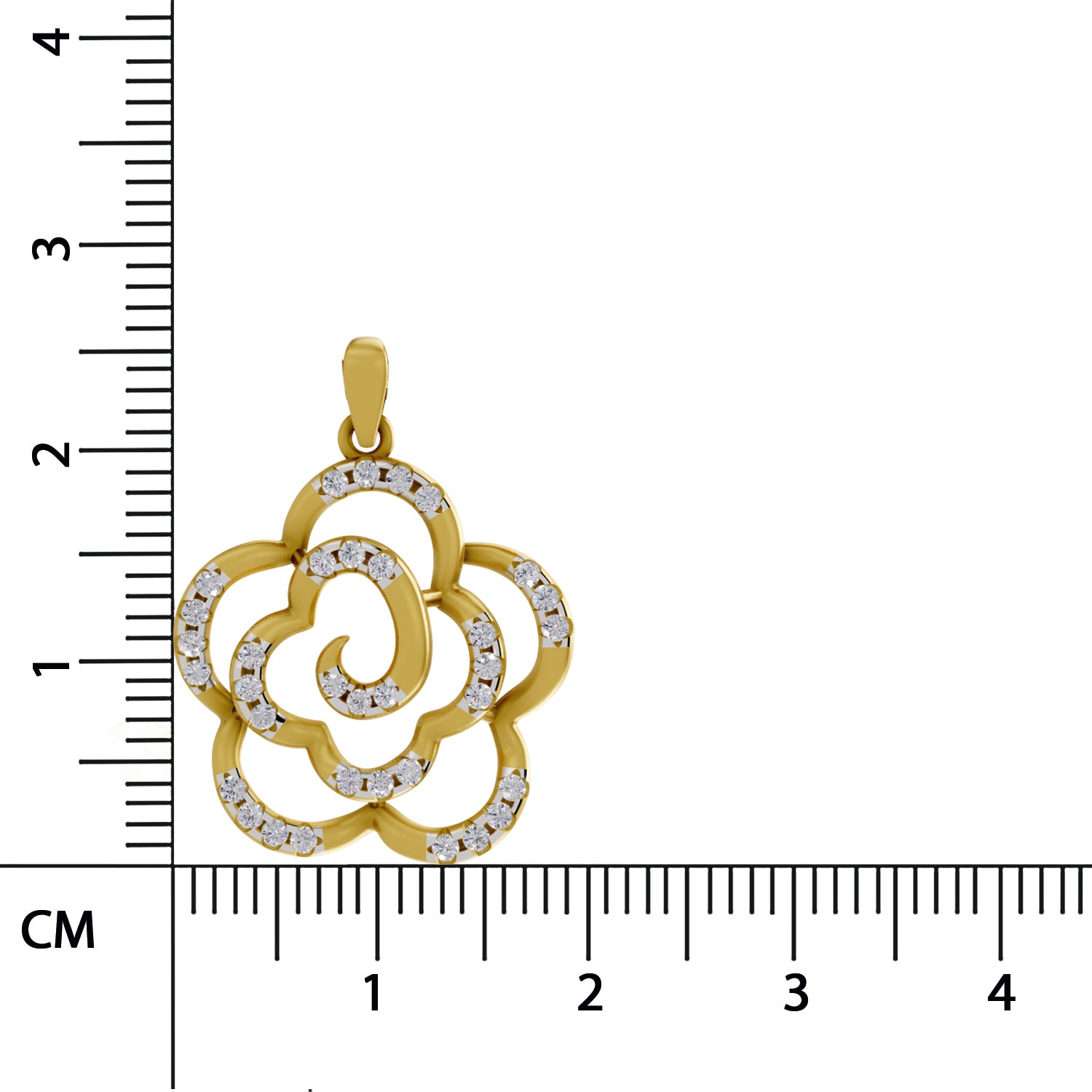 Sparq 0.33ct Luxe Geometric Diamond Pendant