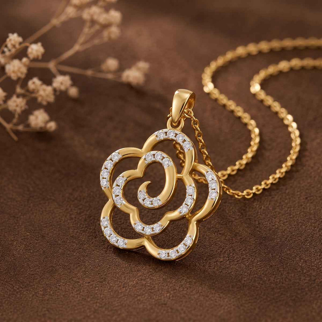 Sparq 0.33ct Luxe Geometric Diamond Pendant