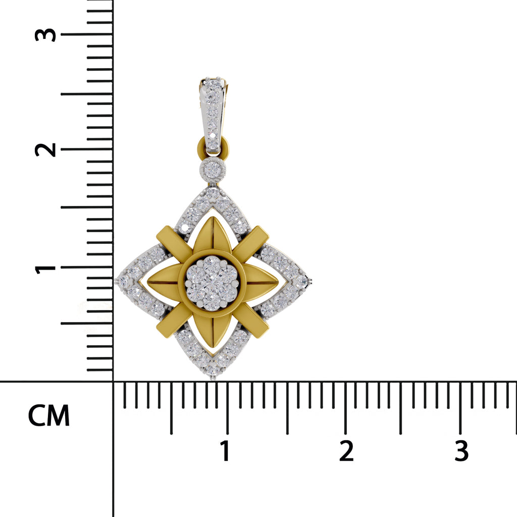 Sparq 0.38ct Evening Diamond Flower Pendant