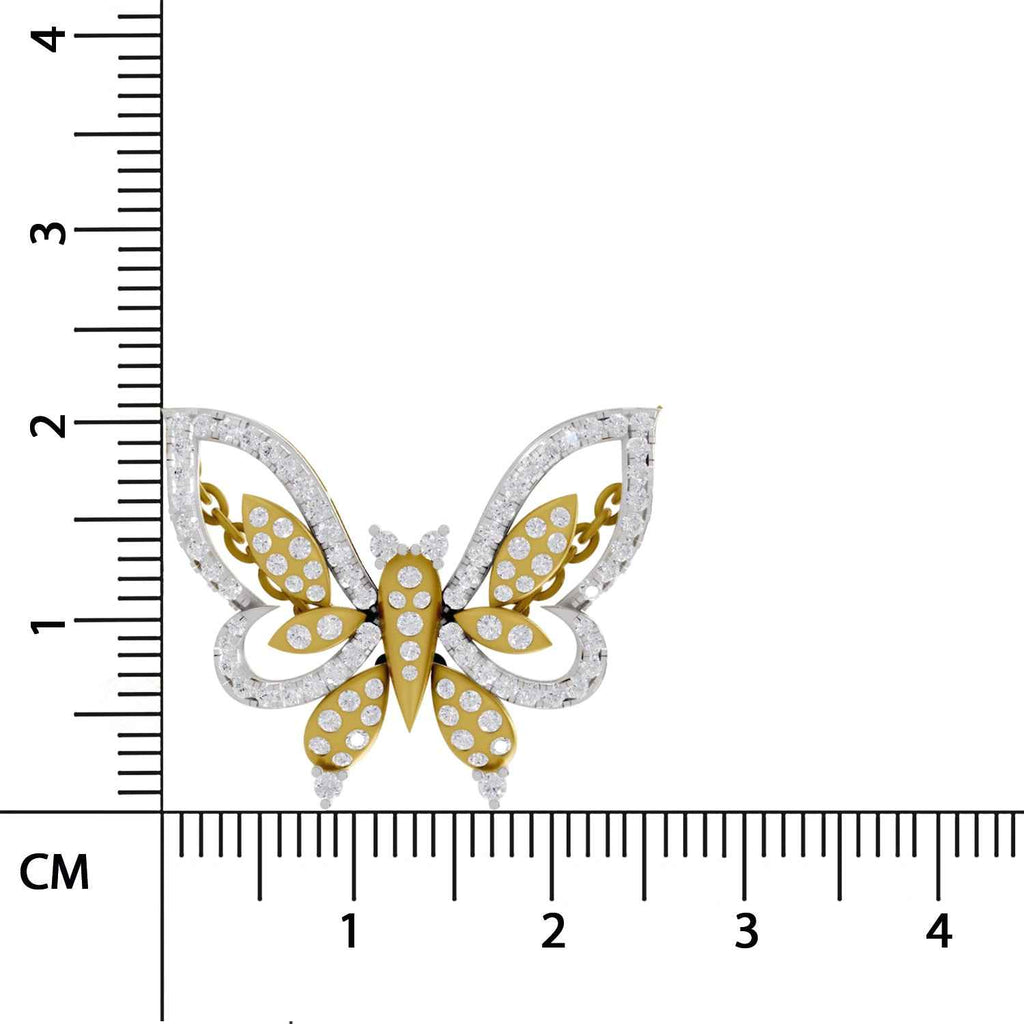 Sparq 0.85ct Grand Diamond Dragonfly Drop Pendant