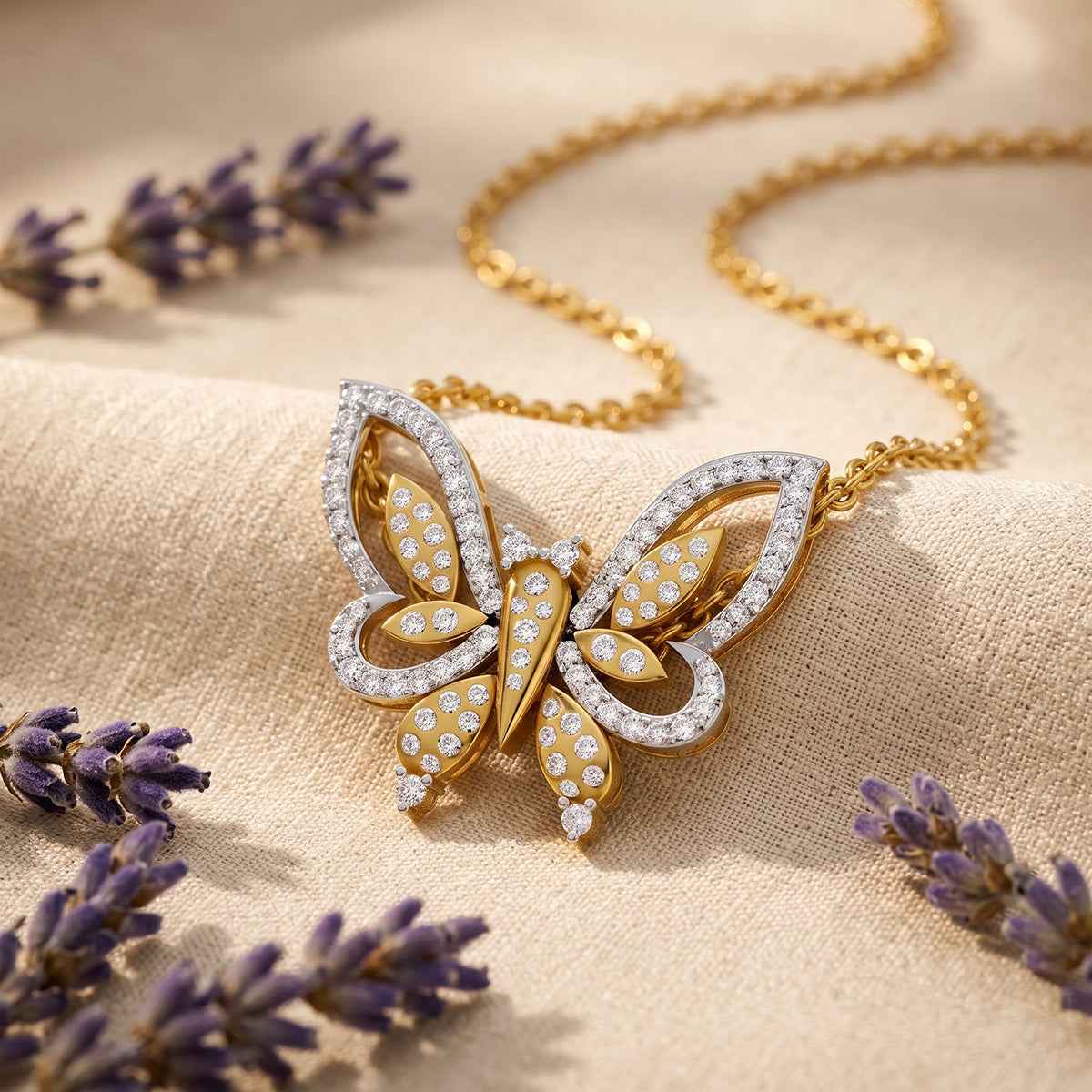 Sparq 0.85ct Grand Diamond Dragonfly Drop Pendant