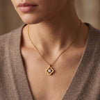 Sparq 0.12ct Simple Geometric Diamond Pendant