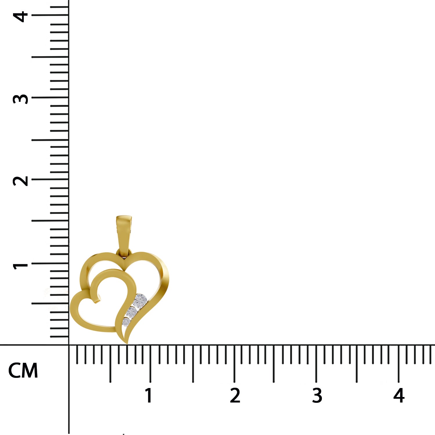 Sparq 0.09ct Evening Diamond Heart Pendant