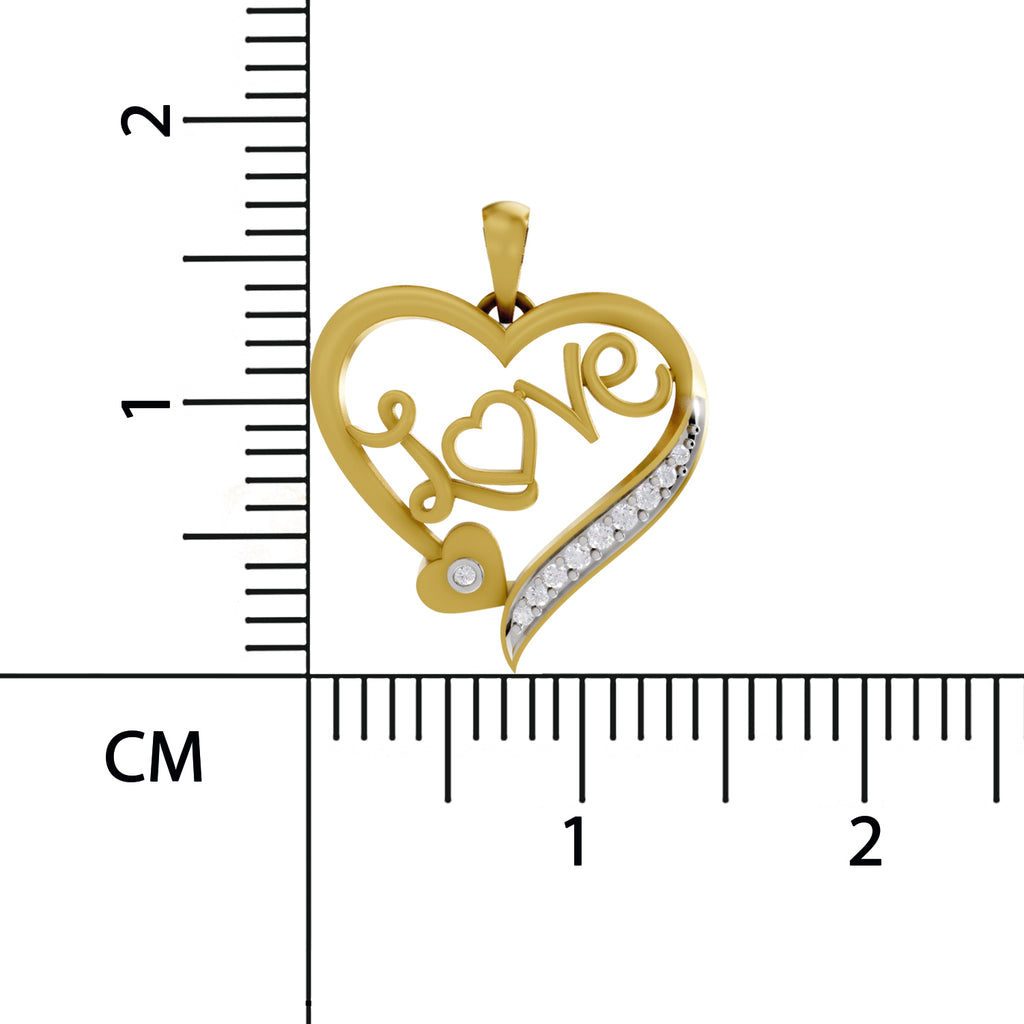 Sparq 0.08ct Dainty Diamond Cluster Pendant
