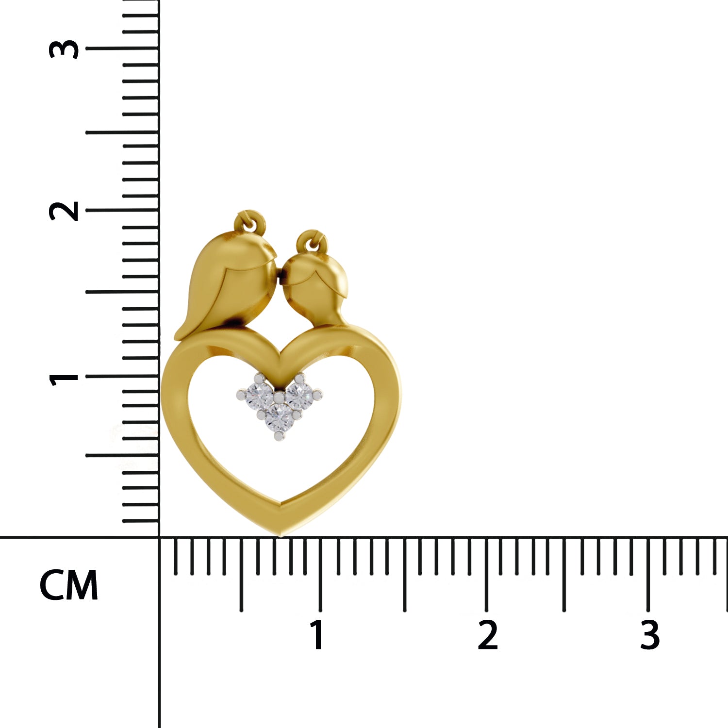 Sparq 0.06ct Evening Diamond Heart Pendant
