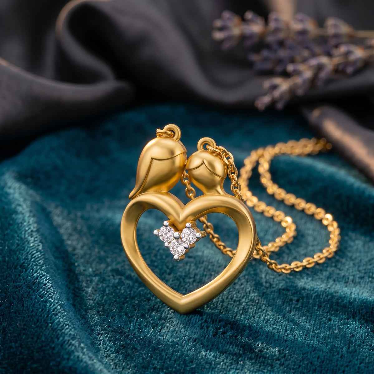 Sparq 0.06ct Evening Diamond Heart Pendant