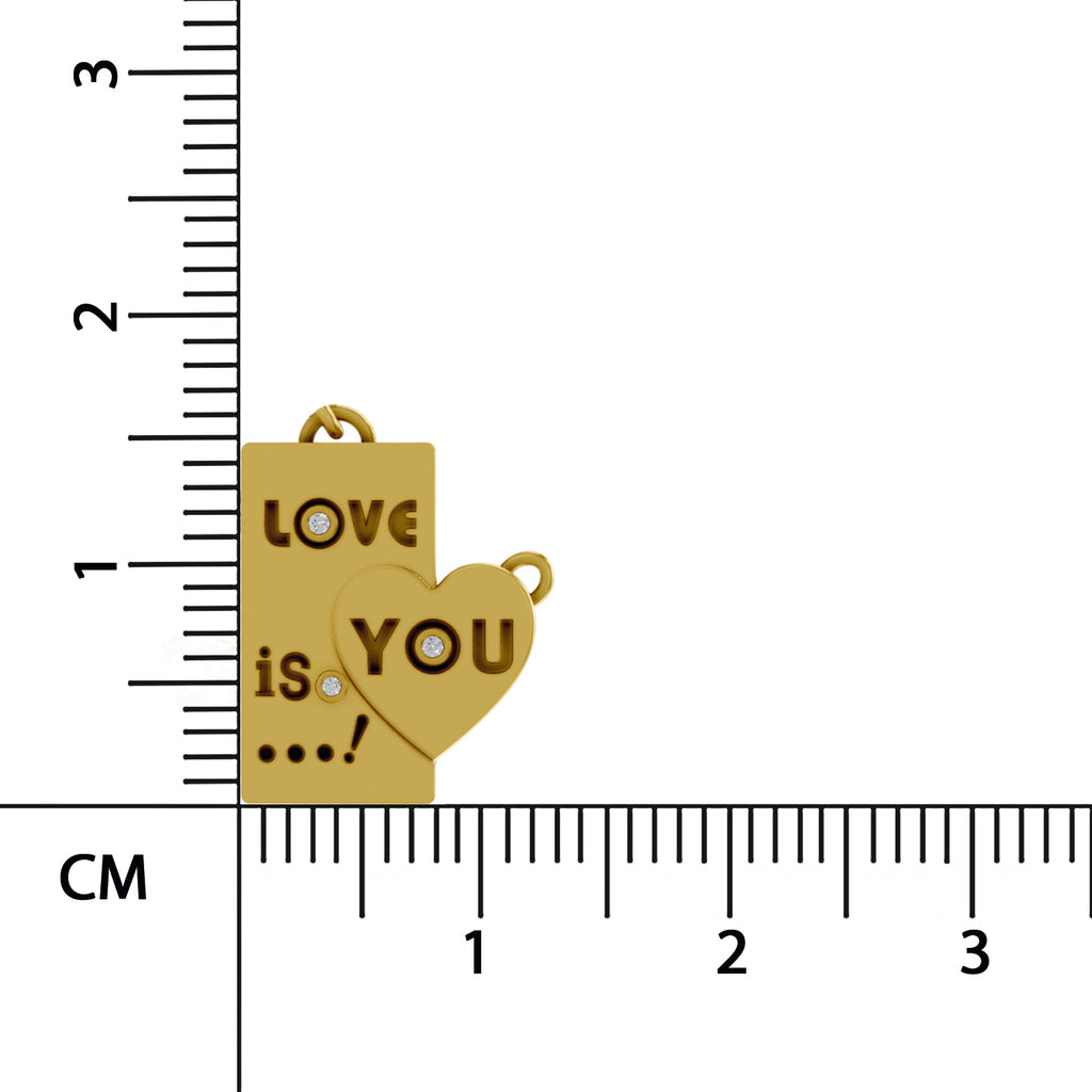 Sparq 0.01ct Minimal Diamond Heart Pendant