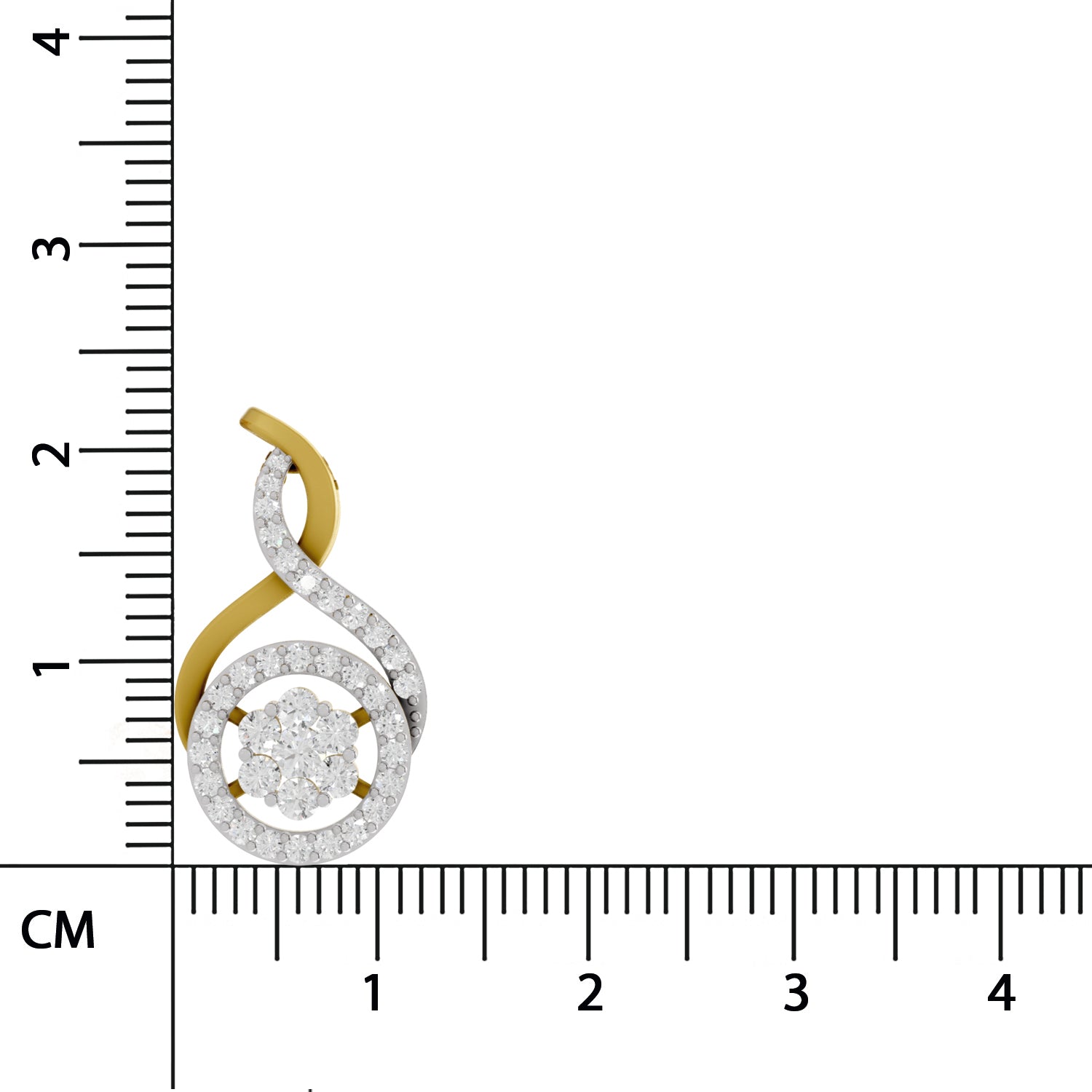 Sparq 0.56ct Luxe Diamond Cluster Pendant