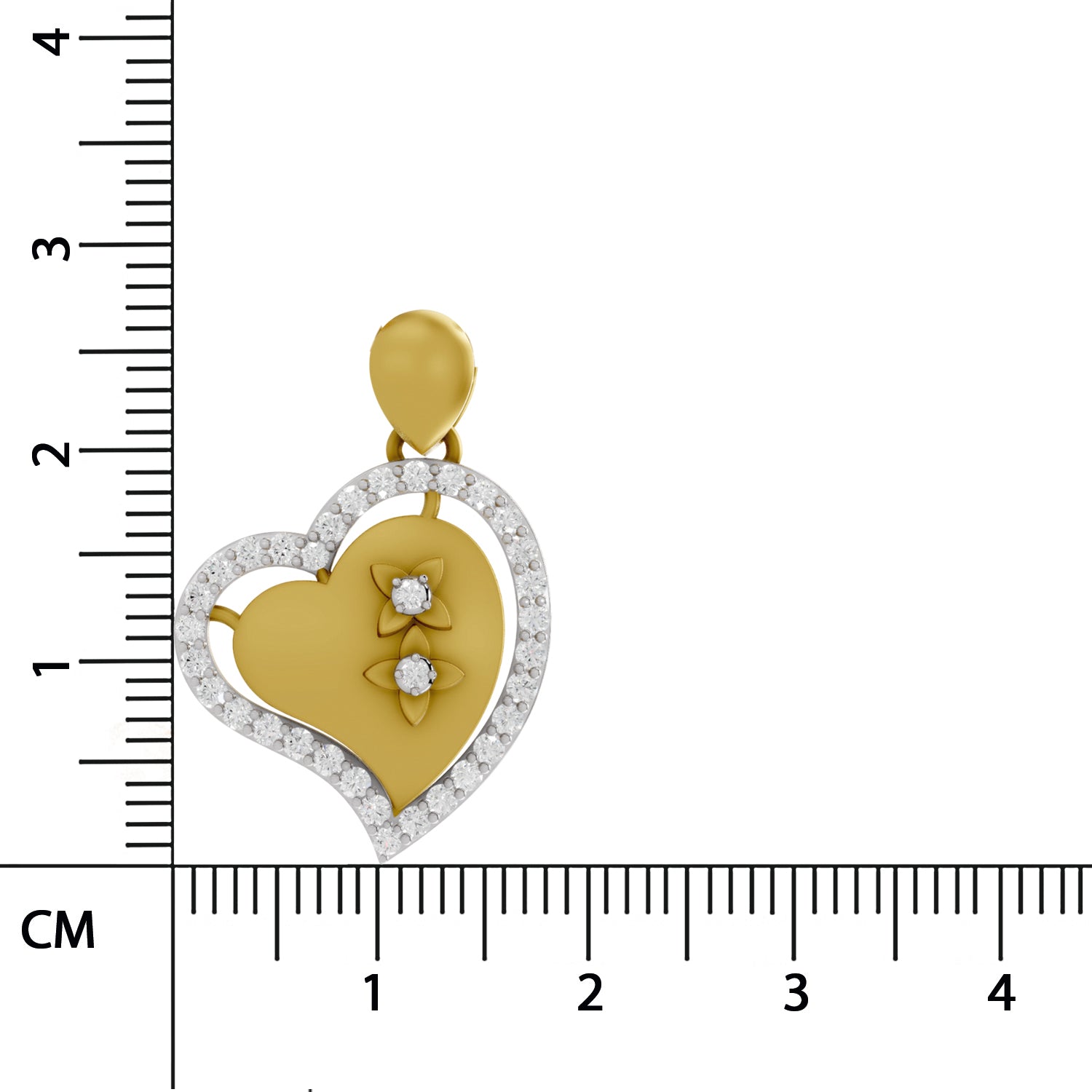 Sparq 0.41ct Evening Diamond Heart Pendant