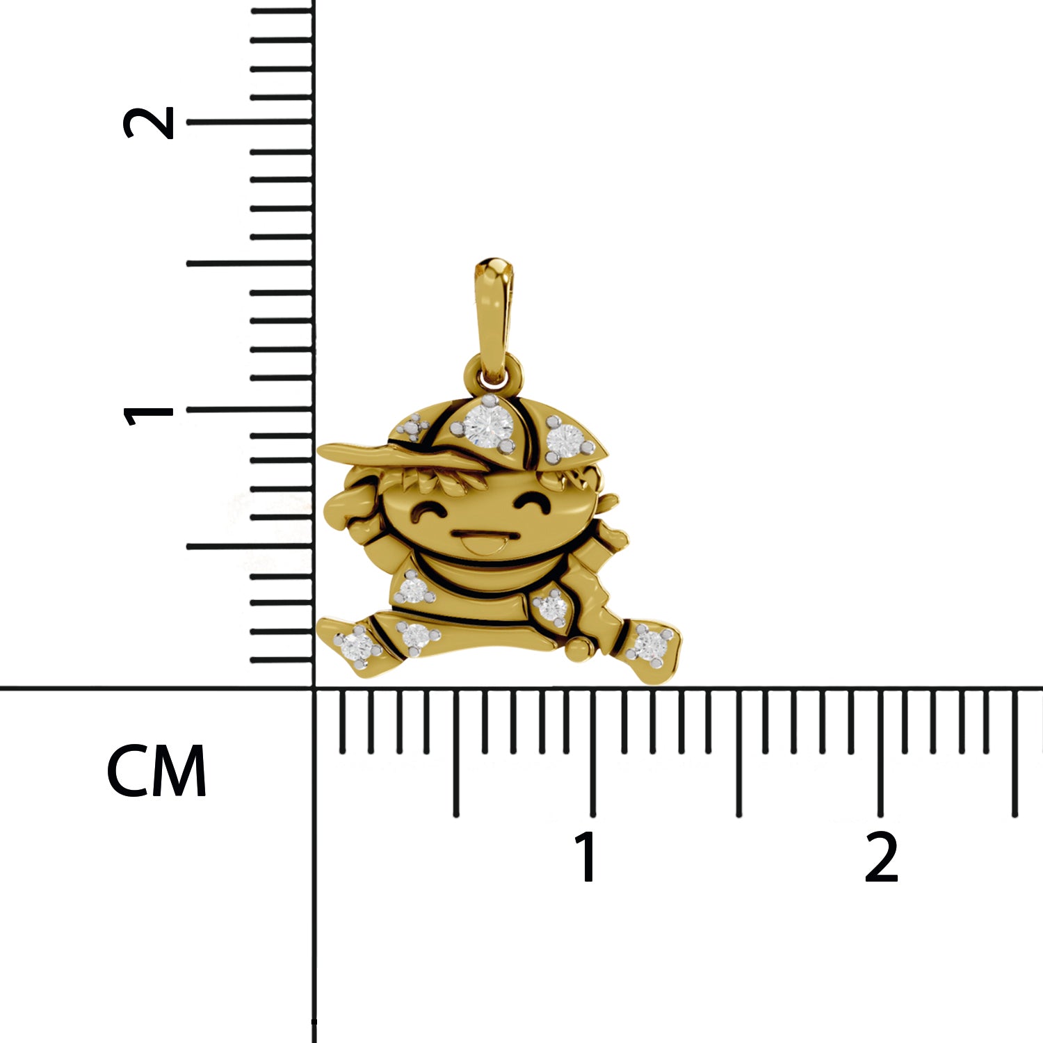 Sparq 0.09ct Classic Diamond Cluster Pendant