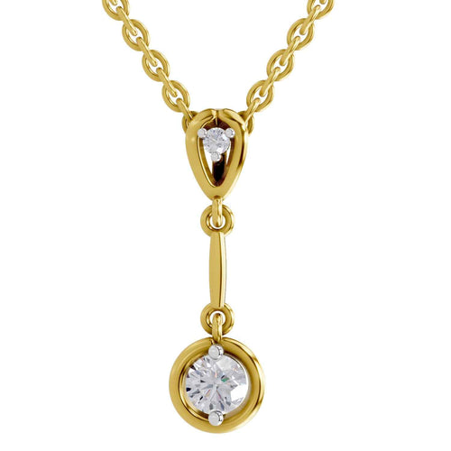 Sparq 0.27ct Evening Diamond Cluster Pendant