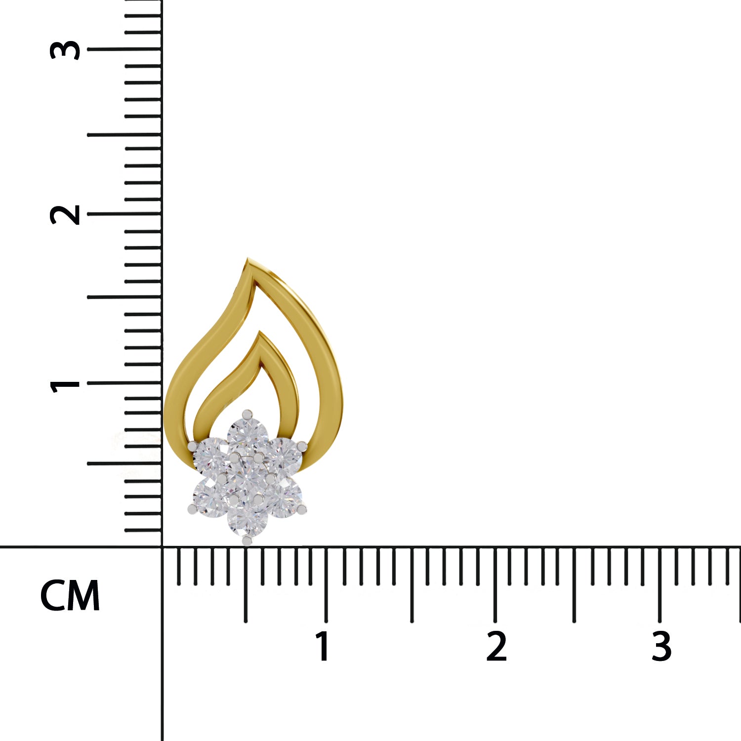 Sparq 0.33ct Evening Geometric Diamond Pendant