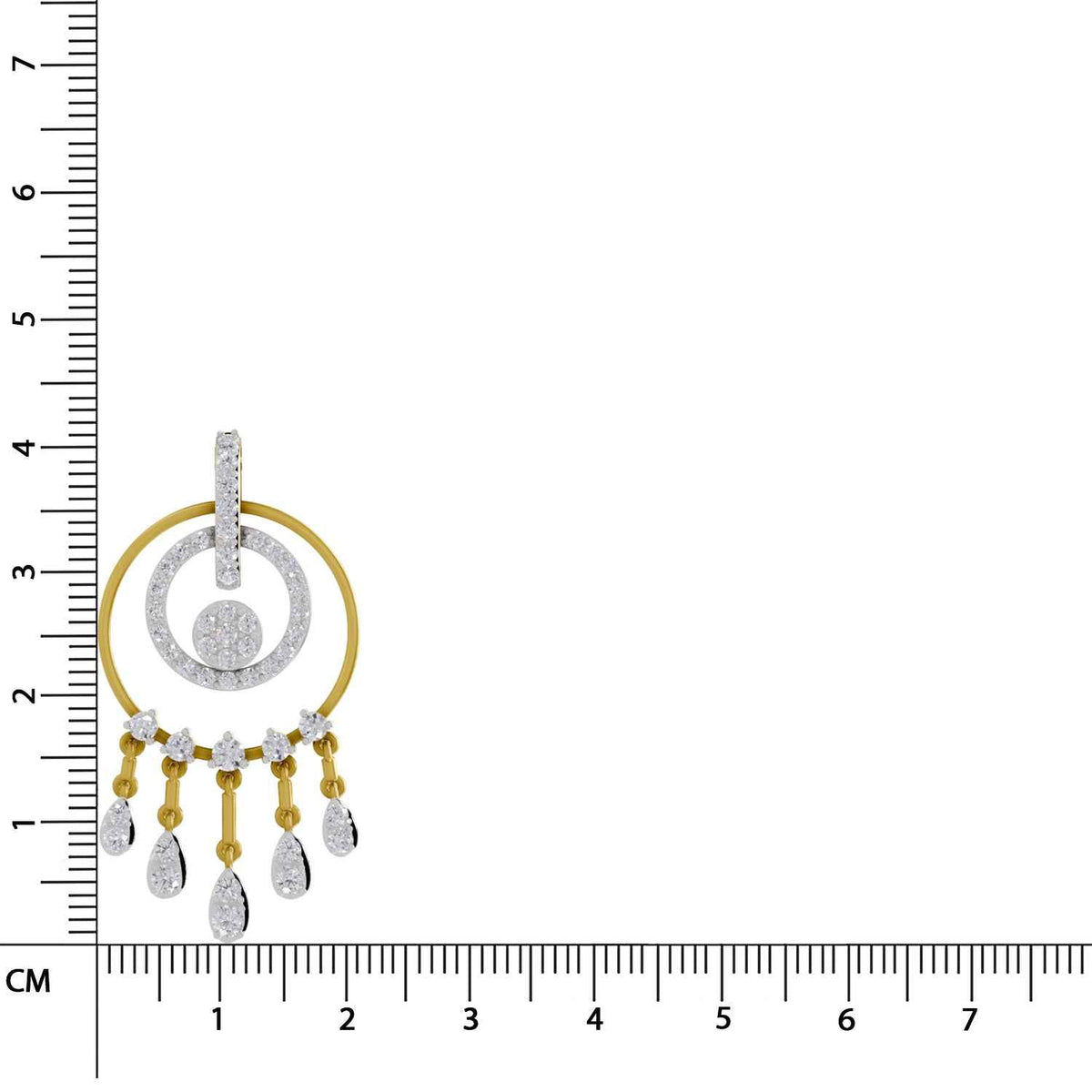 Sparq 0.81ct Statement Diamond Cluster Pendant