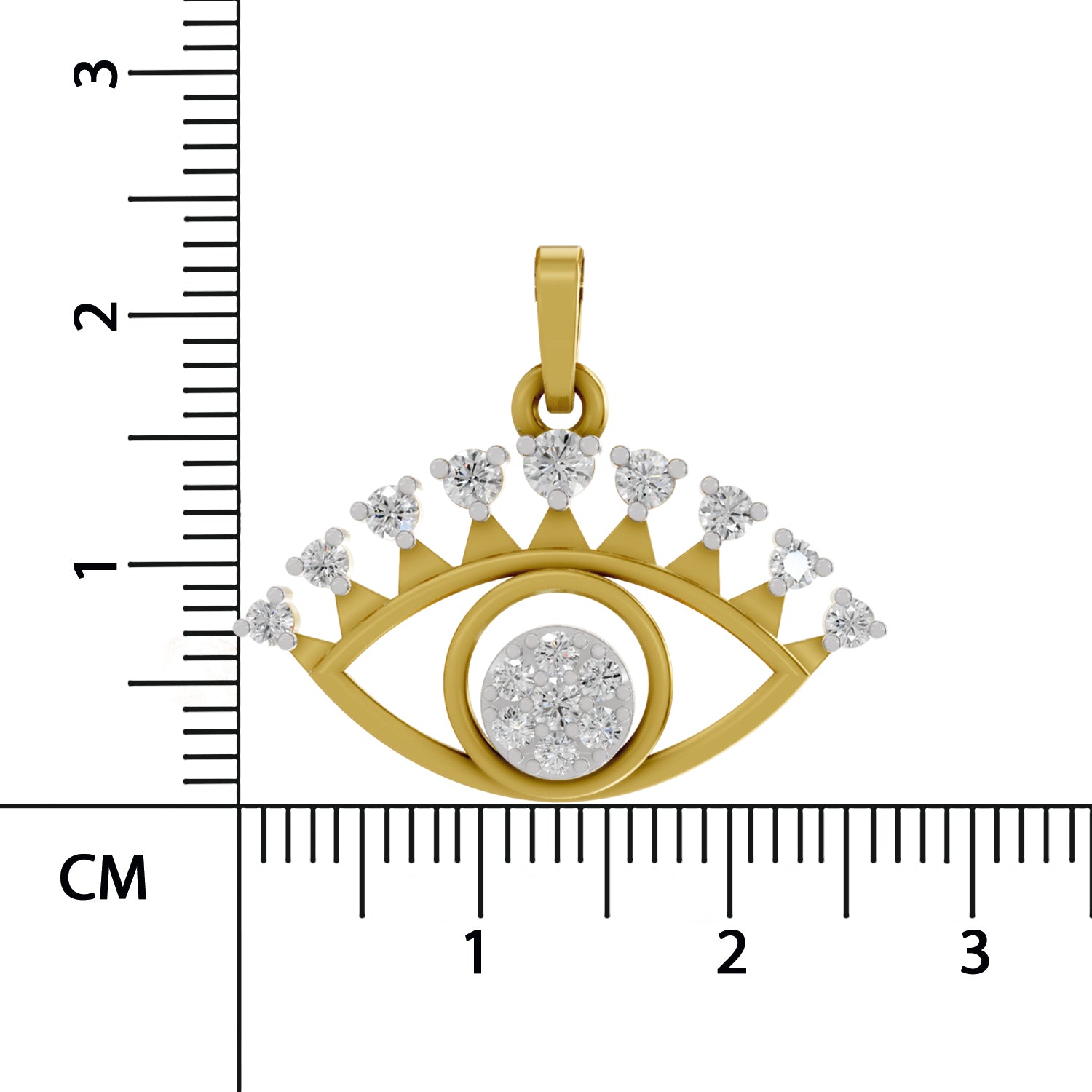 Sparq 0.38ct Evening Diamond Cluster Pendant