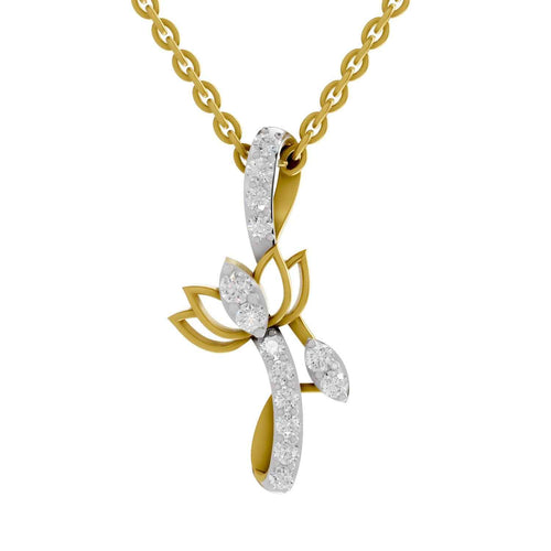 Sparq 0.28ct Evening Diamond Cluster Pendant