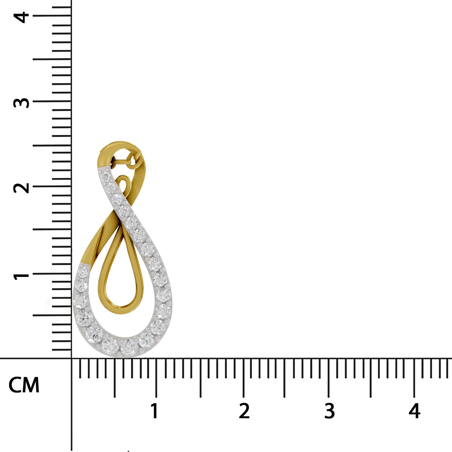 Sparq 0.44ct Elevated Diamond Infinity Pendant