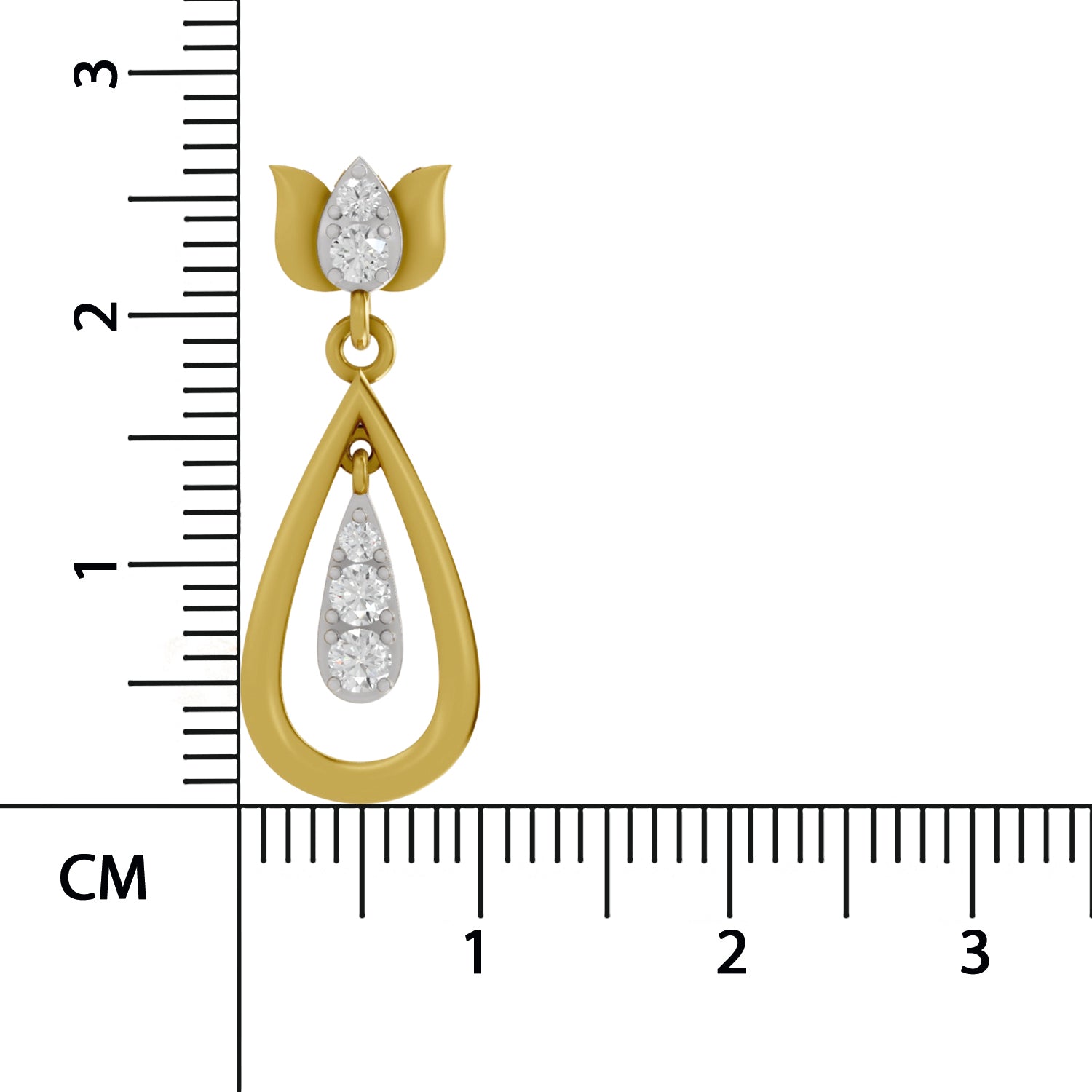 Sparq 0.26ct Evening Diamond Cluster Pendant