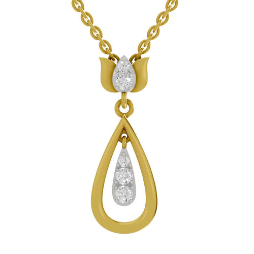 Sparq 0.26ct Evening Diamond Cluster Pendant