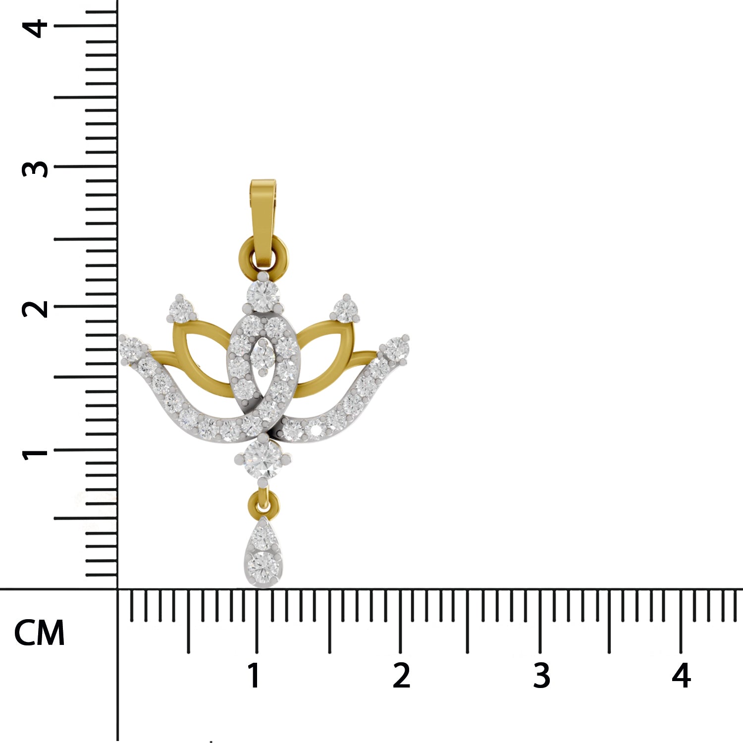 Sparq 0.49ct Luxe Diamond Cluster Pendant