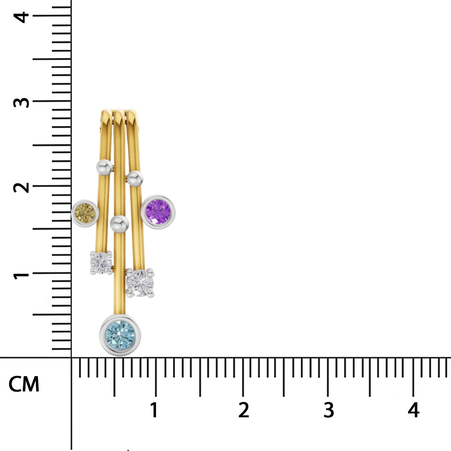 Sparq 0.1ct Dainty Diamond Cluster Pendant