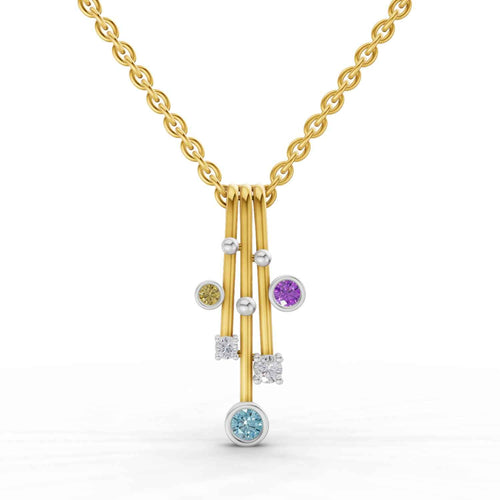 Sparq 0.1ct Dainty Diamond Cluster Pendant