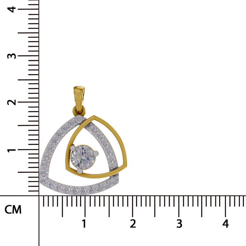 Sparq 0.9ct Luxe Diamond Cluster Pendant